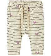 Name It Bukser - NbfVandora - Summer Sand/Hearts