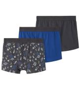 Name It Boxershorts - 3-Pak - Noos - NkmBoxer - Forged Iron/Spac