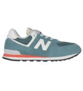 New Balance Sko - 574 - New Spruce/Blast Red