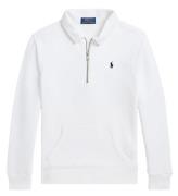 Polo Ralph Lauren Sweatshirt m. Lynlås - Hvid