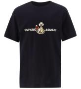 Emporio Armani T-shirt - Navy m. SLange