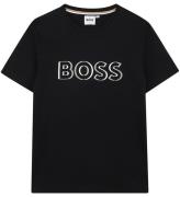 BOSS T-shirt - Sort m. Print