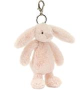 Jellycat Nøglering - 18x4 cm - Bashful Blush Bunny