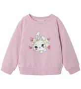 Name It Sweatshirt - NmfVenus - Winsome Orchid/Bunny m. Print