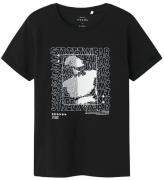 Name It T-shirt - NkmVux - Black/Streetwear