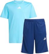 adidas Performance ShortssÃ¦t - J TR-ES 3S - Brctan/White