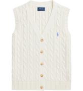 Polo Ralph Lauren Vest - Strik - Hvid