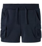 Name It Sweatshorts - Noos - NmmOli - Dark sapphire