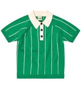 FUB T-shirt - Polo - Basil/Ecru