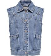 Kids Only Denimvest - KogKennedy - Medium Blue Denim