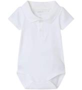 Name It Polo Body K/Æ - NbmHolger - Bright White